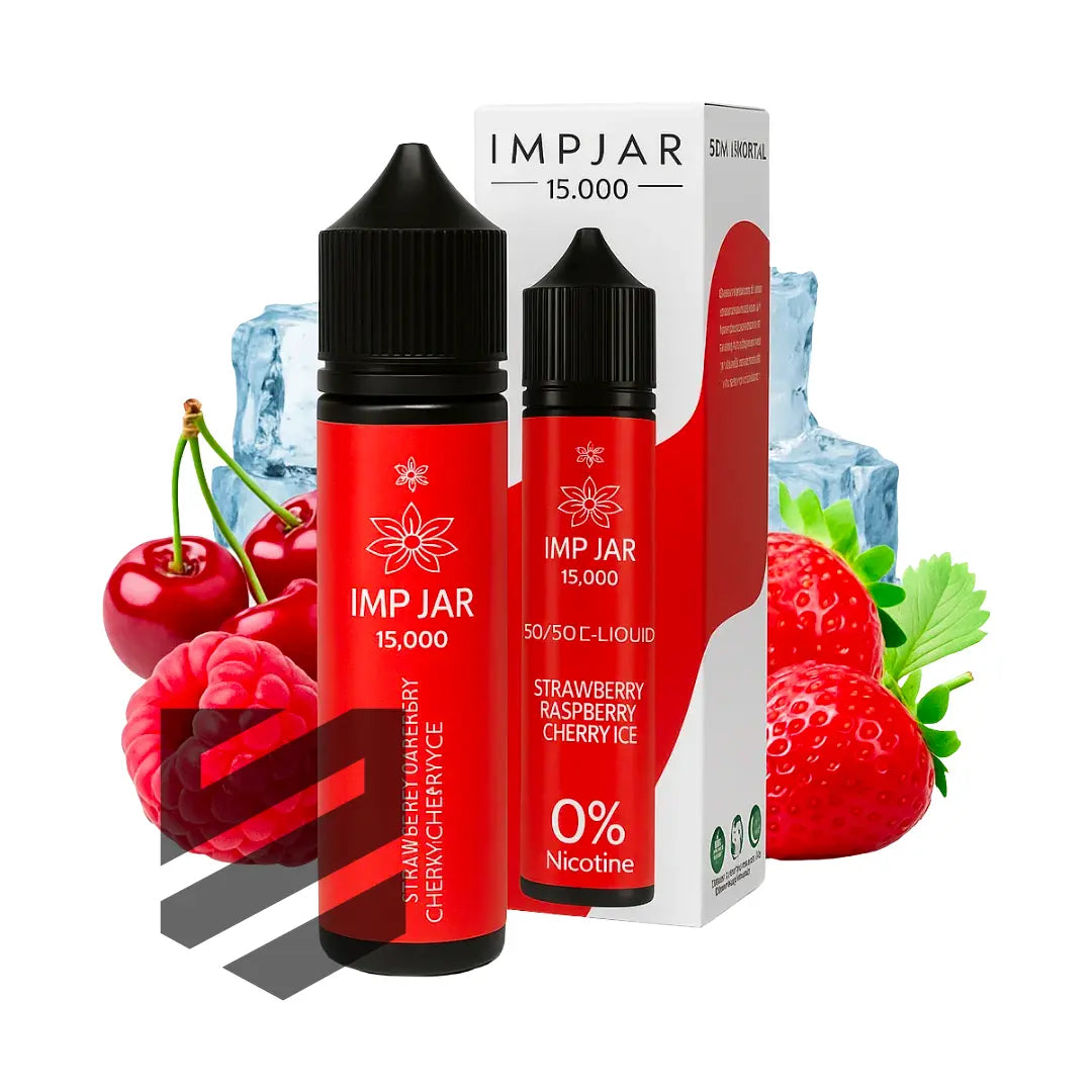 Impjar E Liquid Strawberry Raspberry CHerry ICE