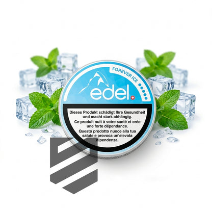 edel Forever Ice AW All White Snus mit Gletscherminze Geschmack online kaufen bei Snustrend
