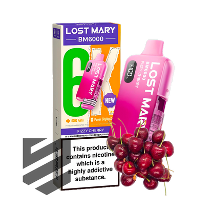 Lost Mary - BM6000 -  Fizzy Cherry - Vape Kit