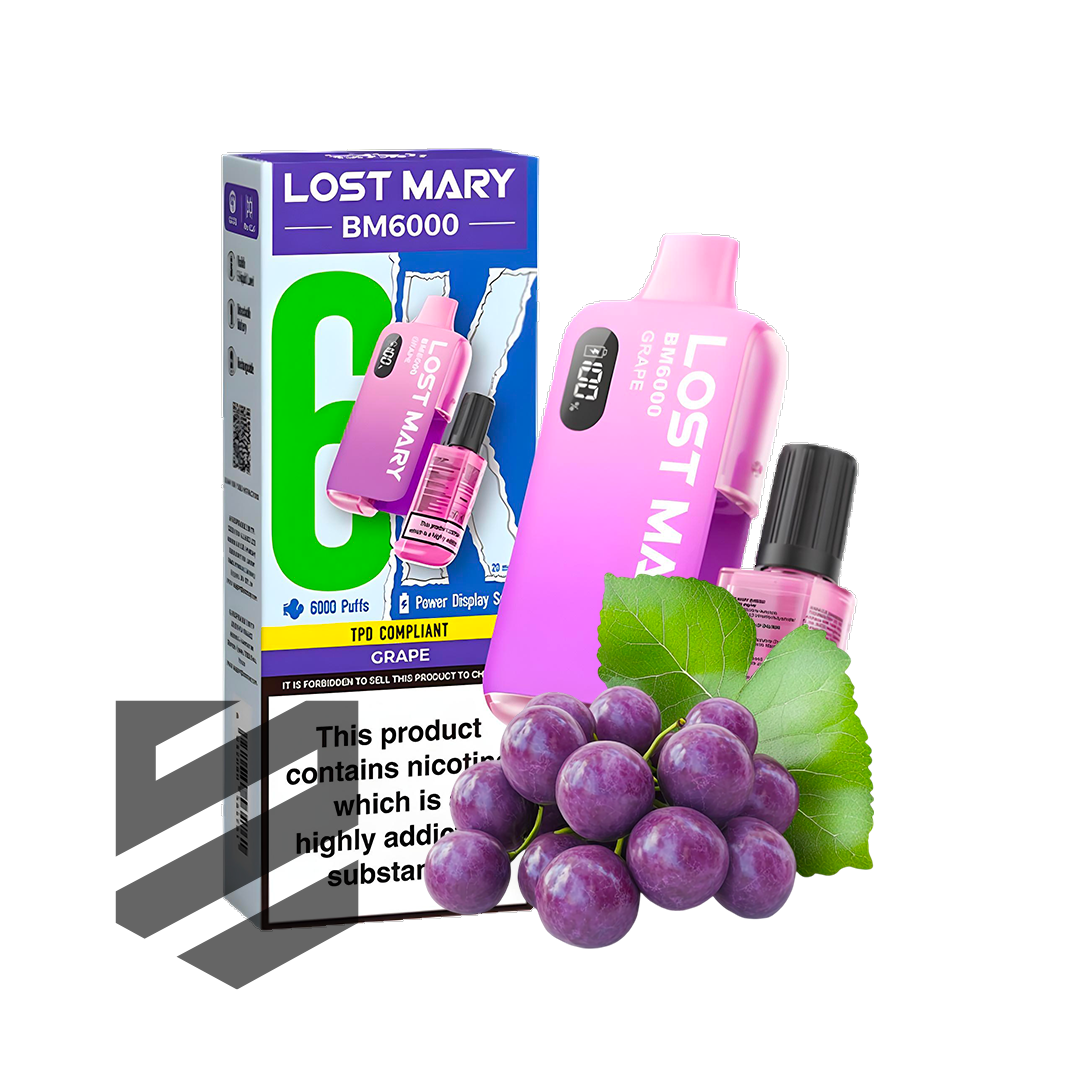 Lost Mary - BM6000 -  Grape - Vape Kit