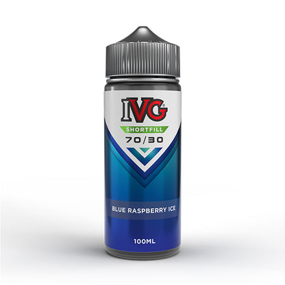 IVG 70/30 0 mg – 100 ml Shortfill Blue Raspberry Ice