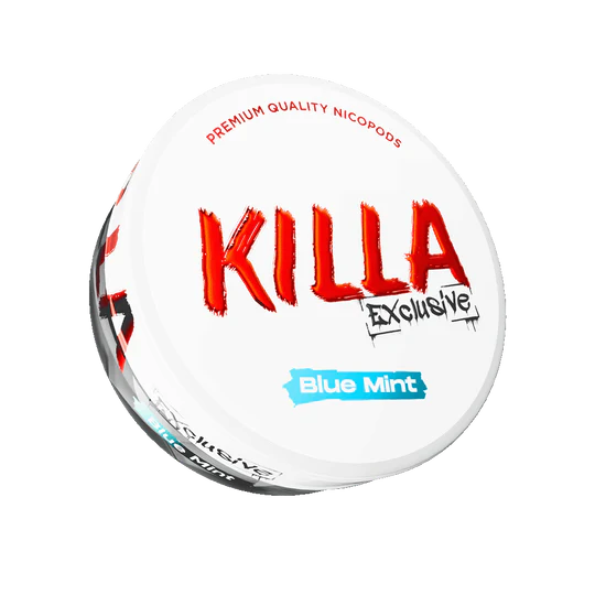 Killa   -   Exclusive   Blue Mint   (White   Can)