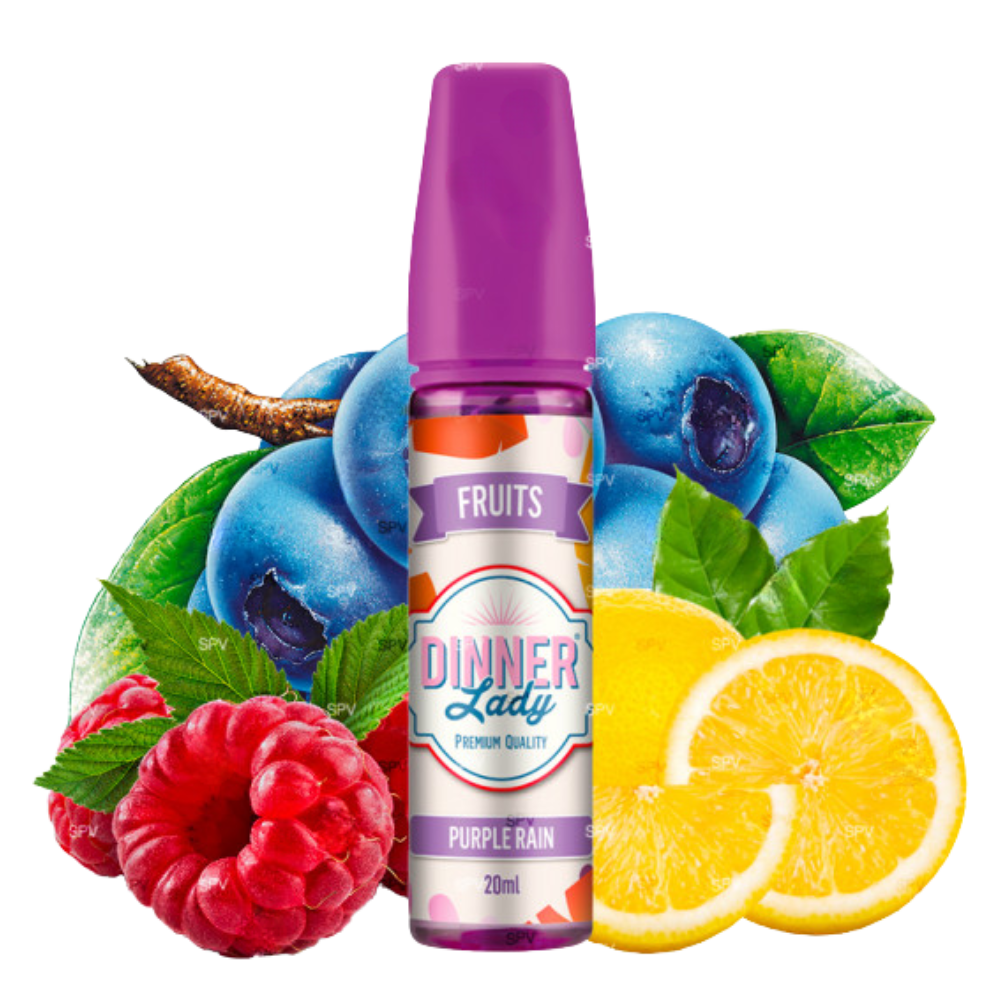 Dinner Lady - Longfill -  Fruits Purple Rain 20 ml in 60 ml