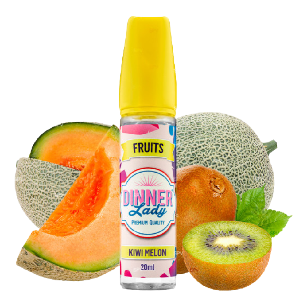 Dinner Lady - Longfill - Fruits Kiwi Melon 20 ml dans 60 ml