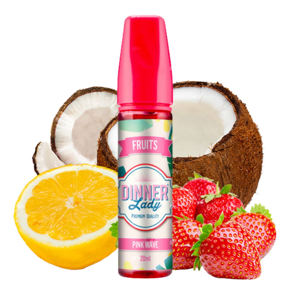 Dinner Lady - Longfill - Fruits Pink Wave 20 ml dans 60 ml