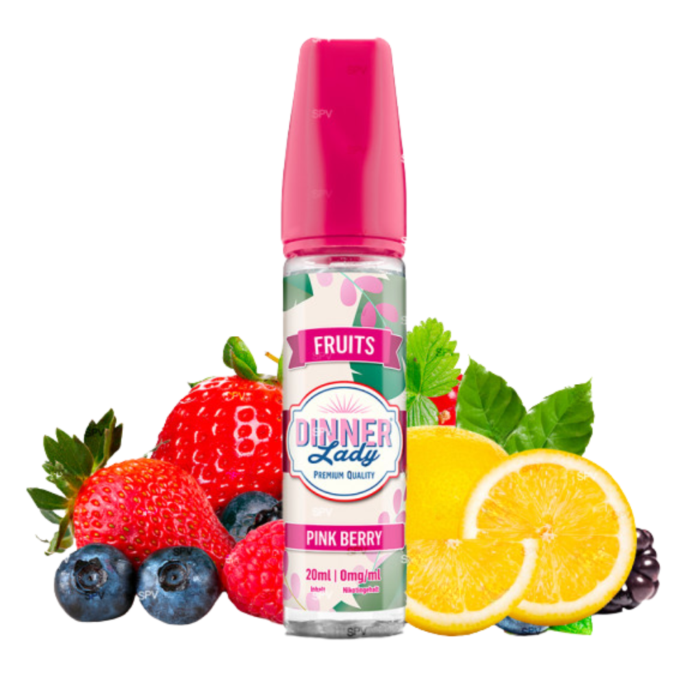 Dinner Lady - Longfill Fruits Pink Berry 20 ml dans 60 ml