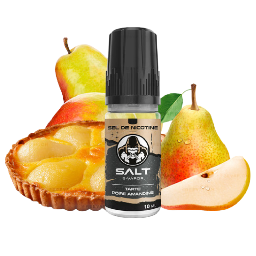 Le French - E-Vapor Nikotinsalz - Birne-Mandel-Torte 10 ml