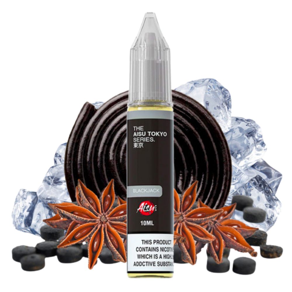 Aisu - Tokyo Series - Nikotinsalz - Black Jack (Lakritze & Anis) 10ml