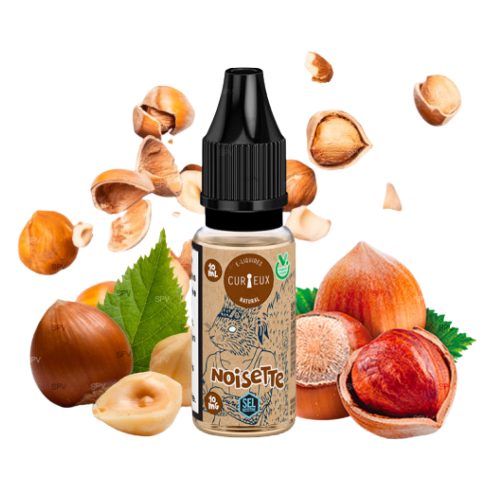 Curieux - Édition - Nikotinsalz - Natural Haselnuss 10ml
