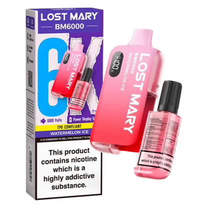 Lost Mary - BM6000 -  Watermelon Ice - Vape Kit