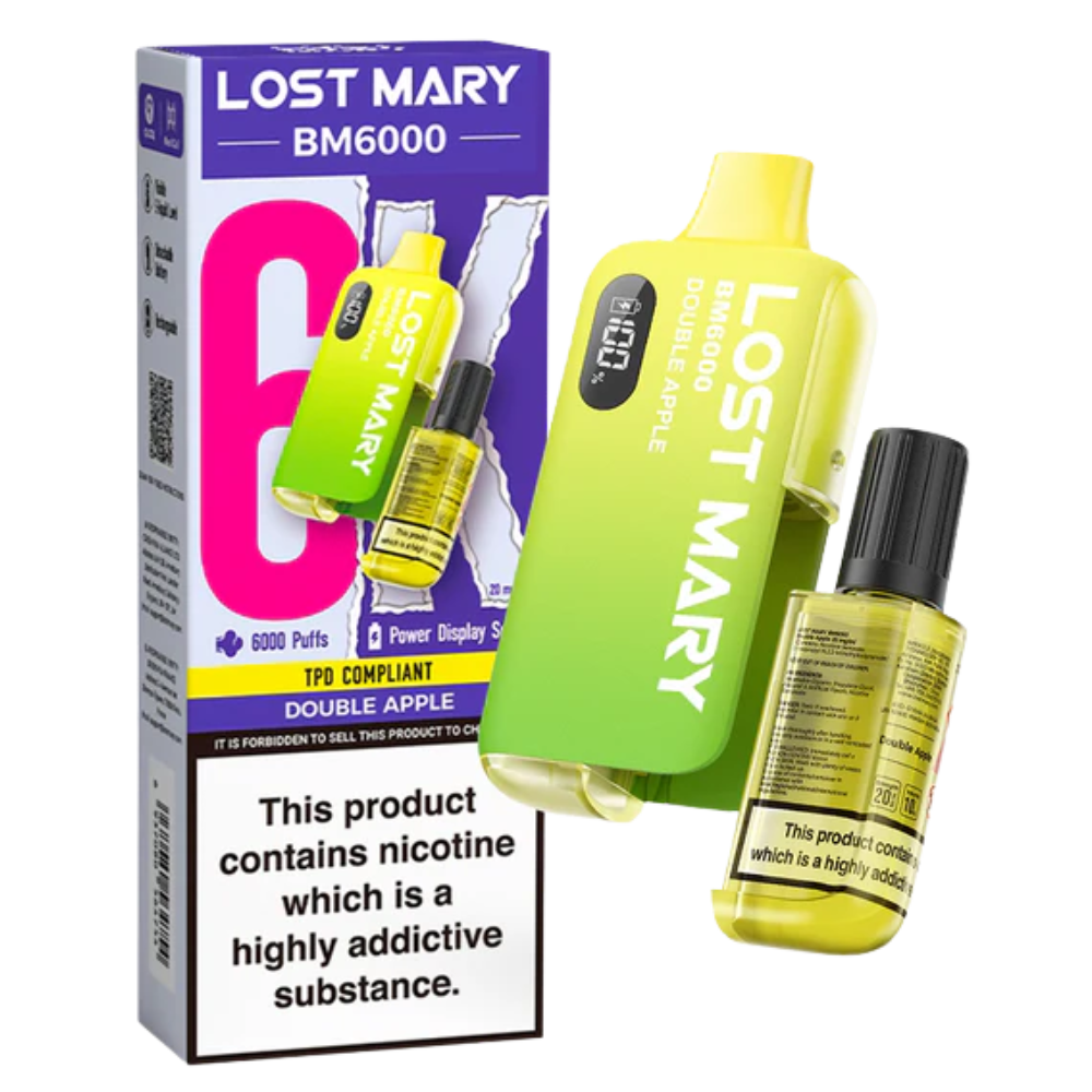 Lost Mary - BM6000 -  Double Apple - Vape Kit