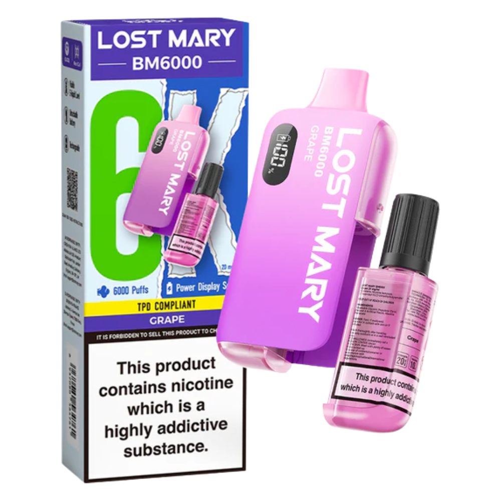 Lost Mary - BM6000 -  Grape - Vape Kit