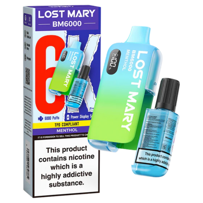 Lost Mary - BM6000 -  Menthol - Vape Kit