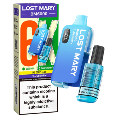Lost Mary - BM6000 - Blueberry - Vape Kit