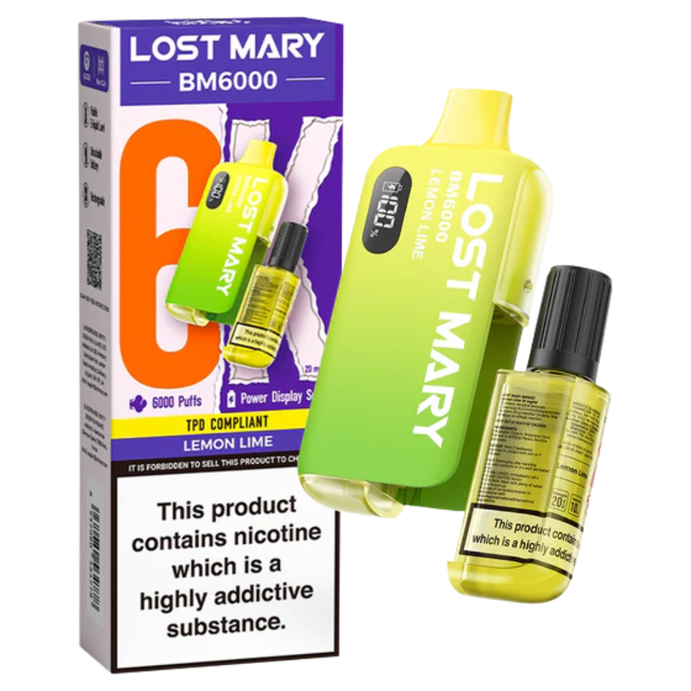 Lost Mary - BM6000 -  Lemon Lime - Vape Kit