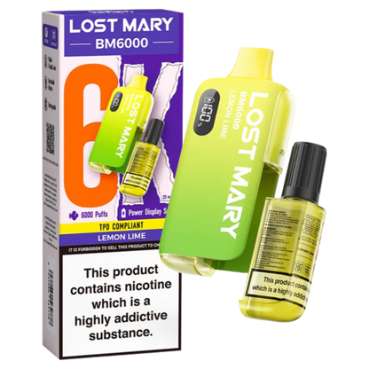 Lost Mary - BM6000 -  Lemon Lime - Vape Kit