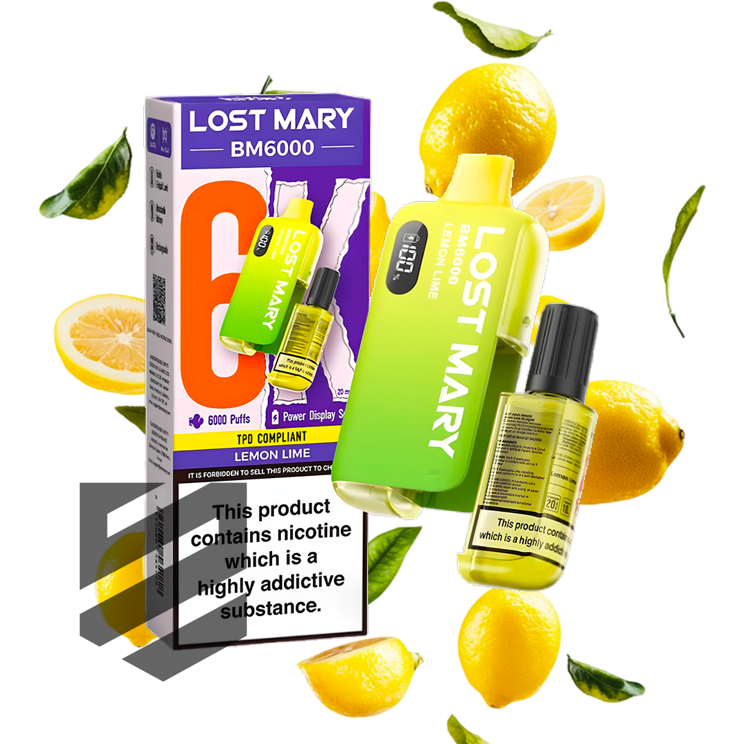 Lost Mary - BM6000 -  Lemon Lime - Vape Kit