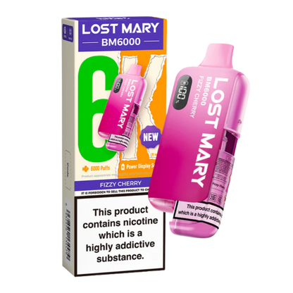 Lost Mary - BM6000 -  Fizzy Cherry - Vape Kit