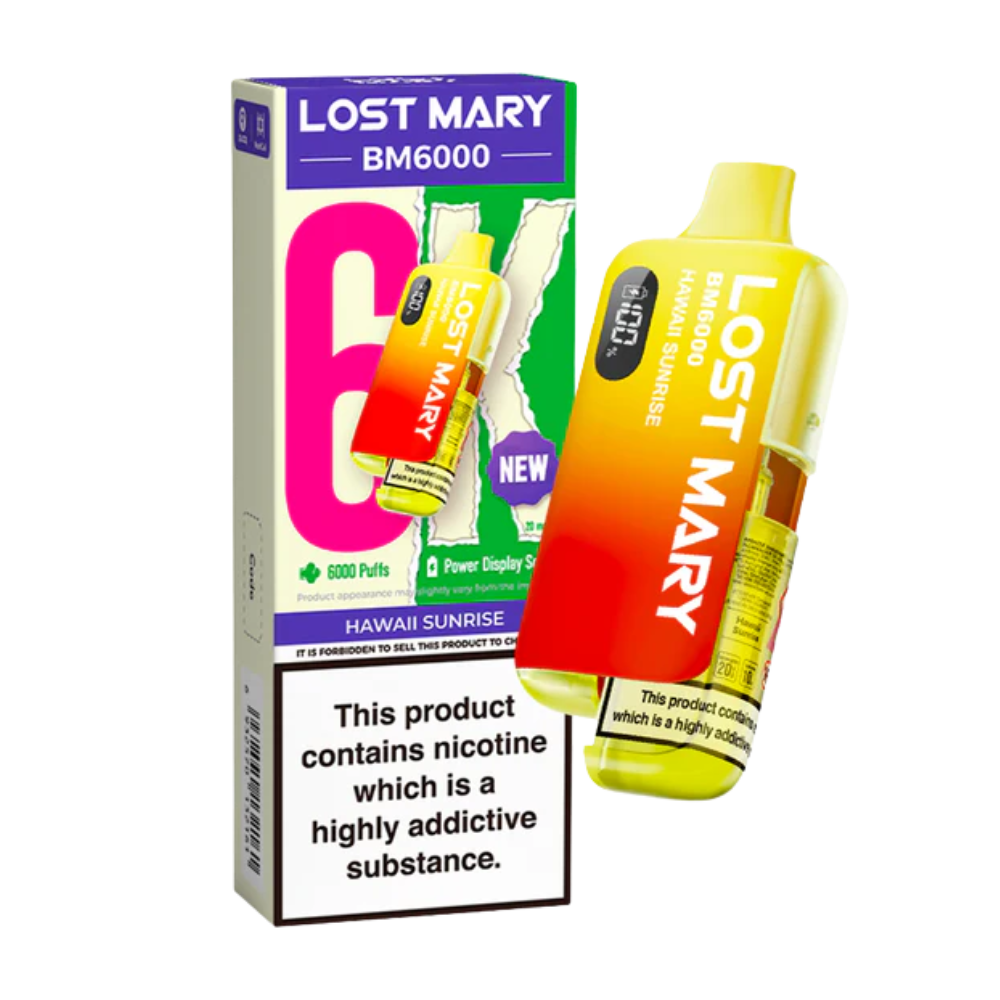 Lost Mary - BM6000 -  Hawaii Sunrise - Vape Kit