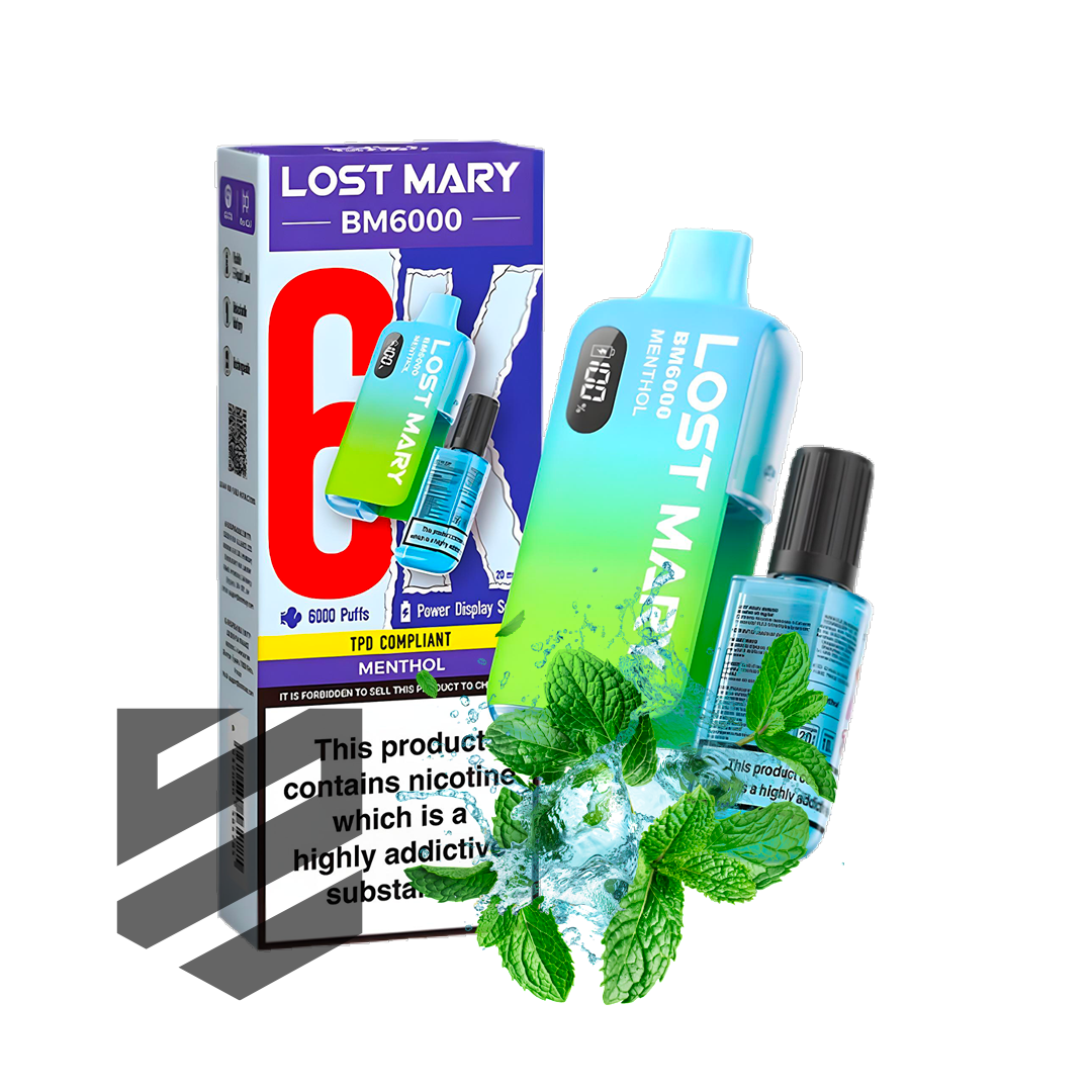 Lost Mary - BM6000 -  Menthol - Vape Kit