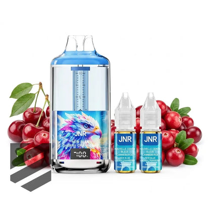 JNR Falcon Gem 30K Vape New Blue Cherry Cranberry E-Zigarette