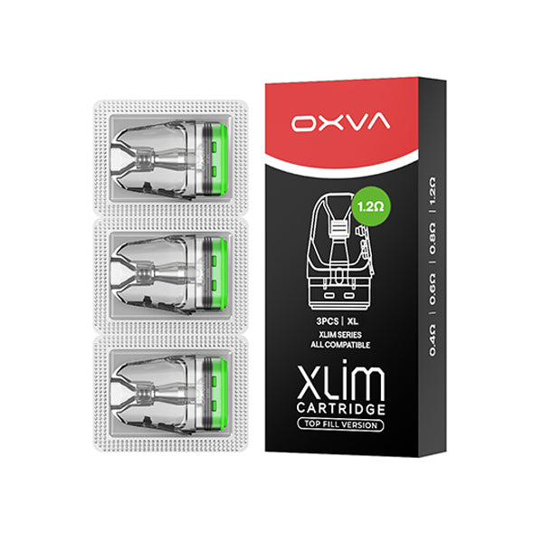 OXVA Xlim Cartridge V3 – 2 ml Top Fill (3er Pack)