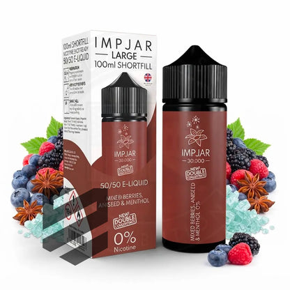 Shortfill Double concentrat Mixed Berries Aniseed Menthol