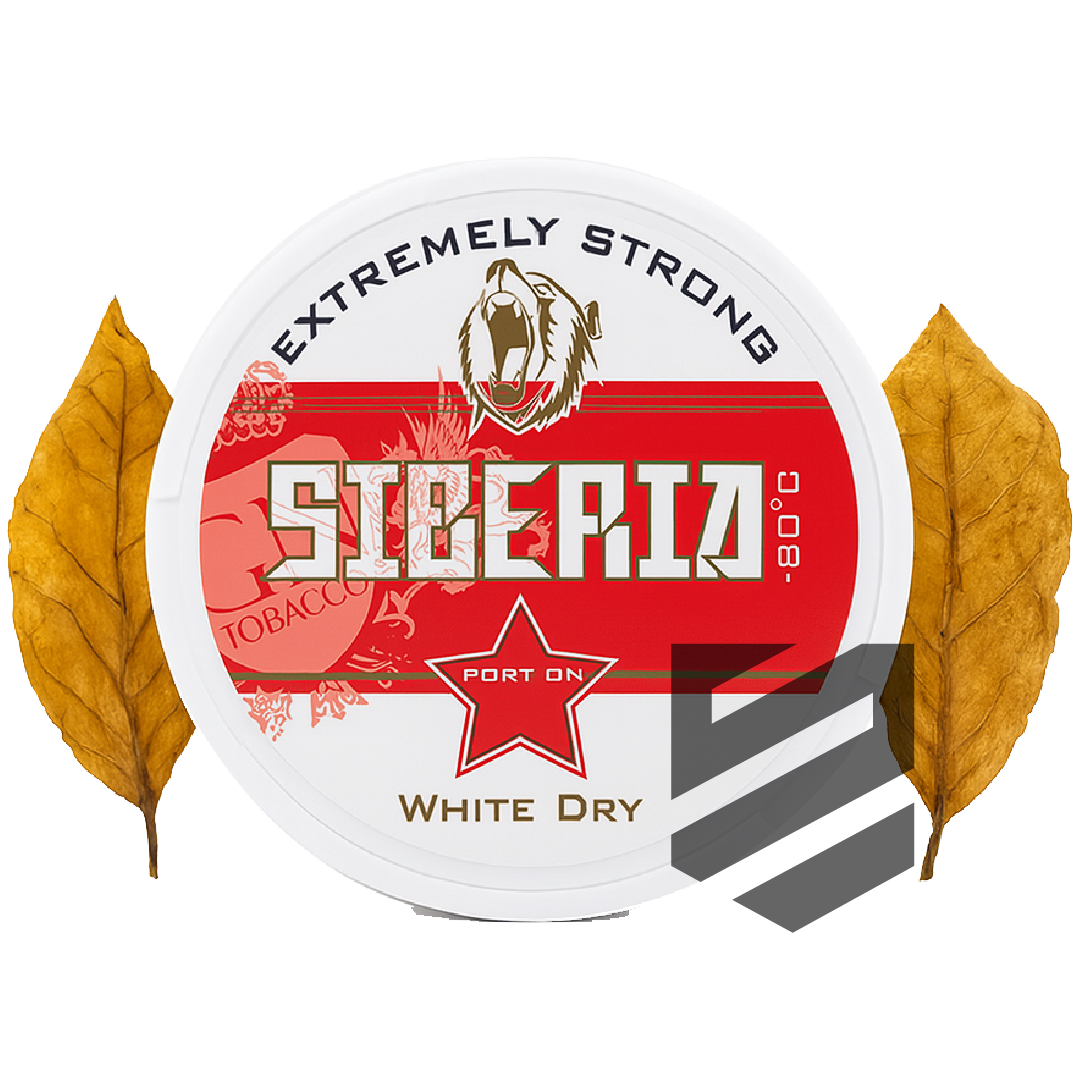 Siberia White Dry Snus original starker Kautabak online kaufen bei Snustrend