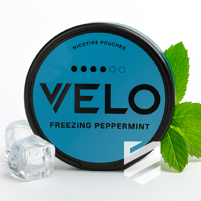 Velo Mighty Peppermint Nikotinbeutel starker Minzgeschmack online kaufen bei Snustrend
