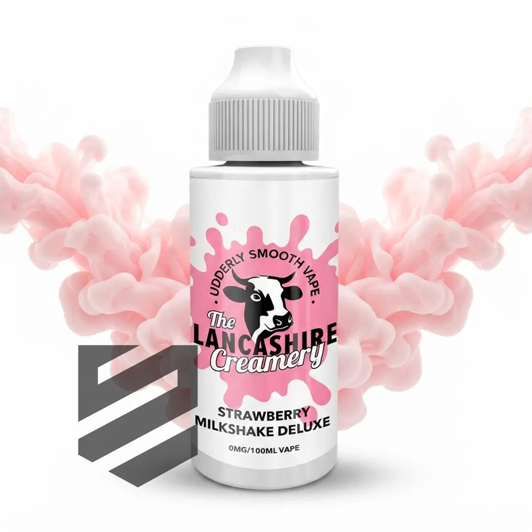 The Lancashire Creamery Strawberry Milkshake Deluxe