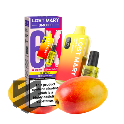 Lost Mary - BM6000 -  Triple Mango - Vape Kit