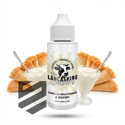 The Lancashire Creamery Vanilla Milkshake Wafers