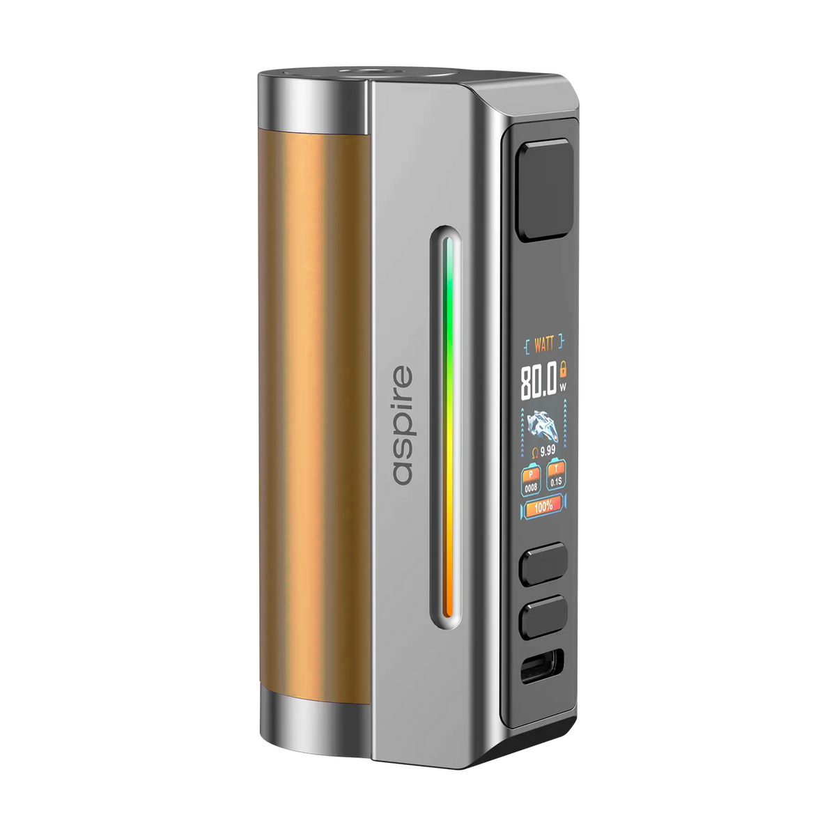 Aspire - Zelos M80 Akkuträger - Gold & Silver