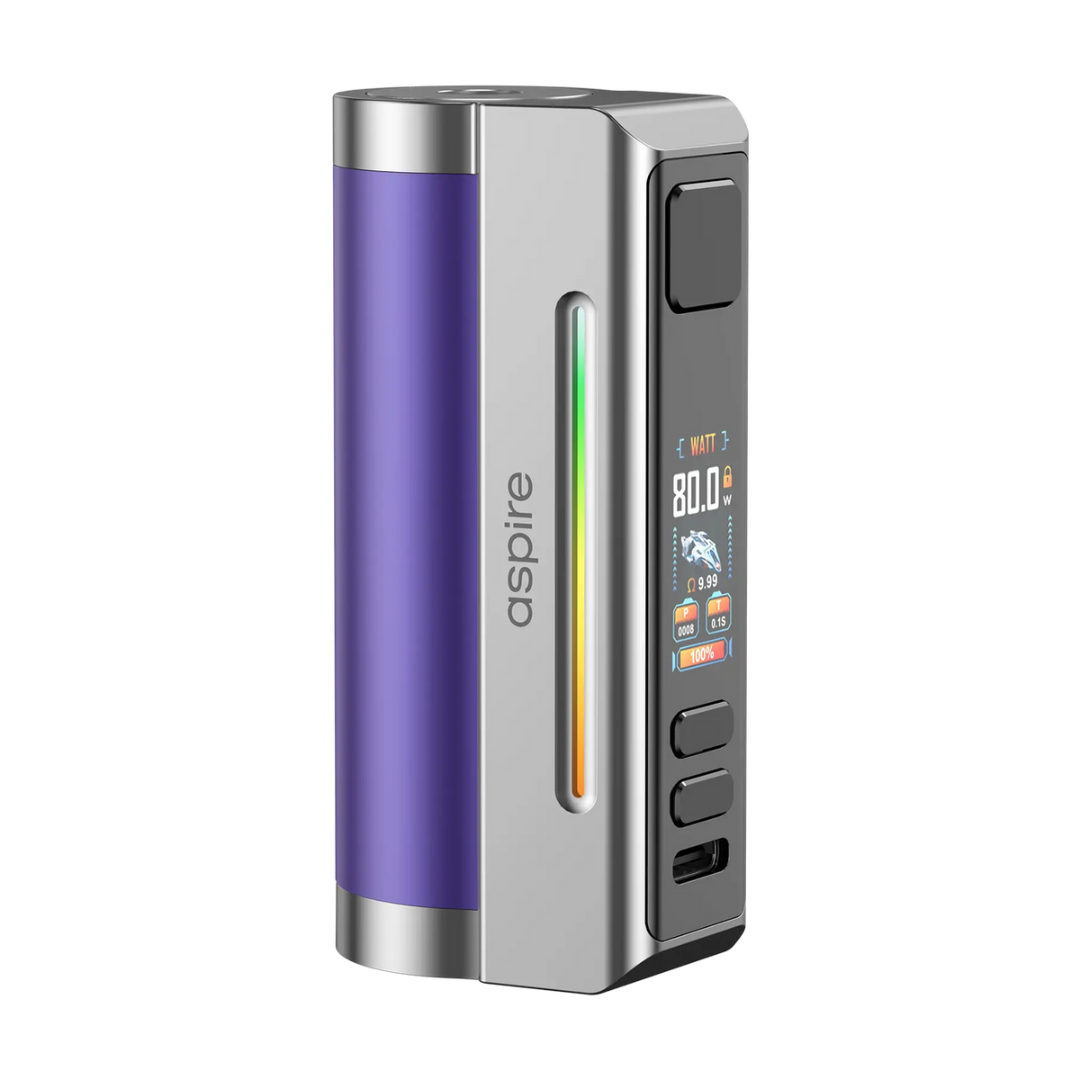 Aspire - Zelos M80 Akkuträger - Purple Silver