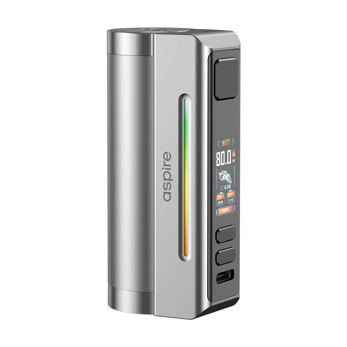 Aspire - Zelos M80 Akkuträger - Silver