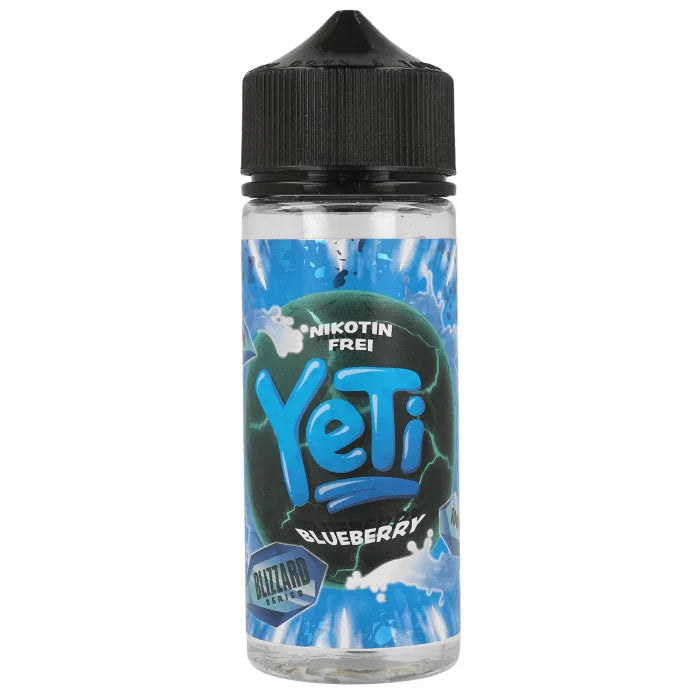 Yeti Blizzard Blueberry 0mg 100ml Shortfill