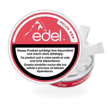 edel Melon AW All White Nikotinbeutel mit süßem Melonengeschmack online kaufen bei Snustrend