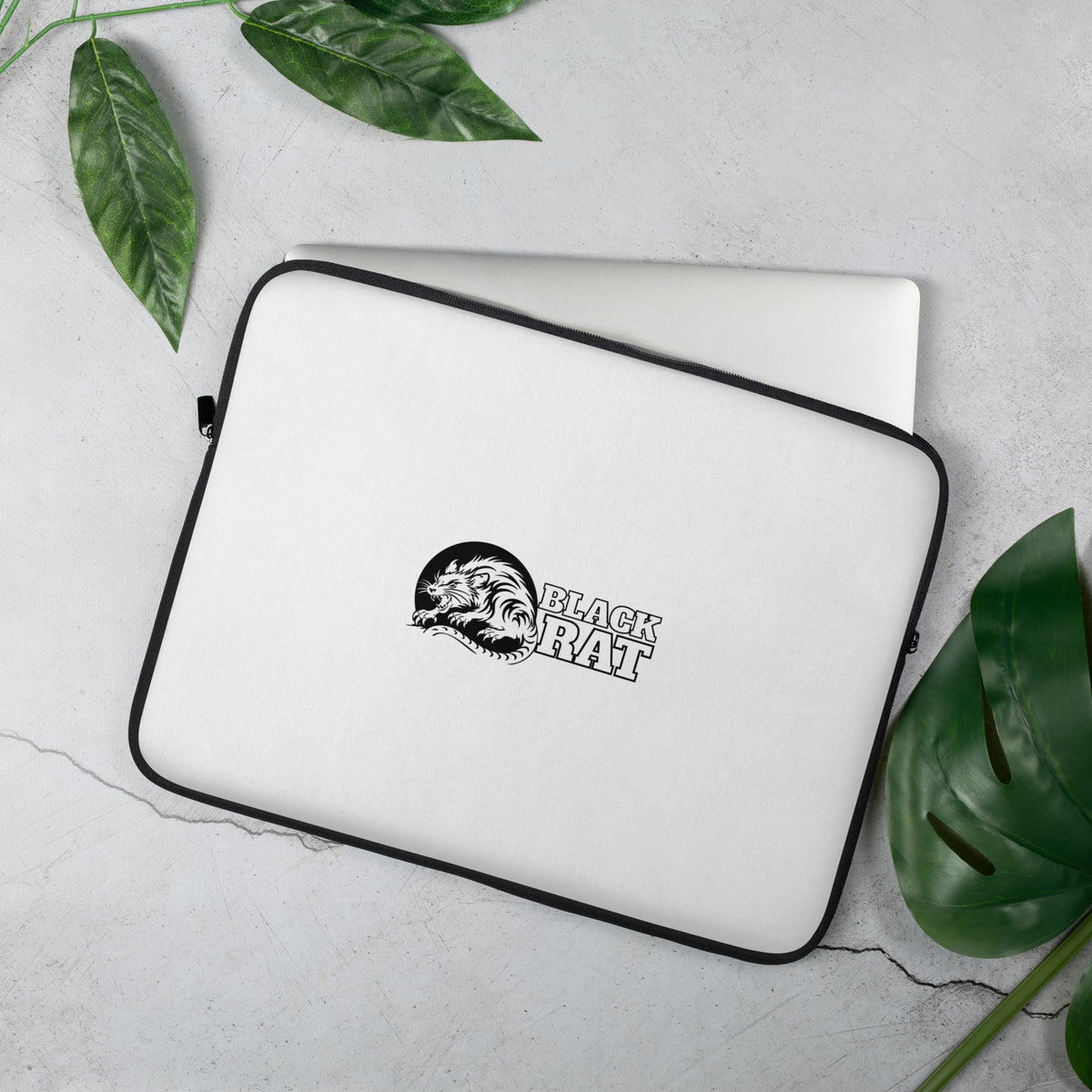 Black laptop sleeve