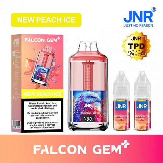 JNR Falcon Gem 30K Vape New Peach Ice E-Zigarette im Snustrend Shop