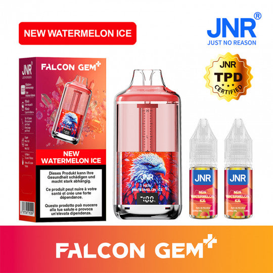 JNR Falcon Gem 30K Vape New Watermelon Ice E-Zigarette im Snustrend Shop