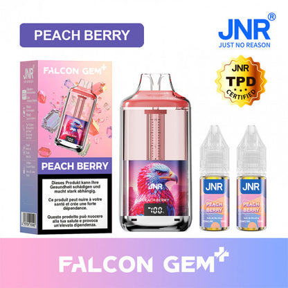 JNR Falcon Gem 30K Vape Peach Berry E-Zigarette im Snustrend Shop