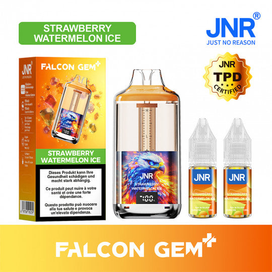 JNR Falcon Gem 30K Vape Strawberry Watermelon Ice E-Zigarette