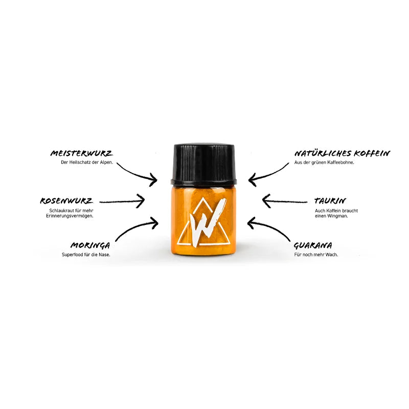 Wildkraut Energy Sniff 1g natürliches Energie Pulver bei Snustrend